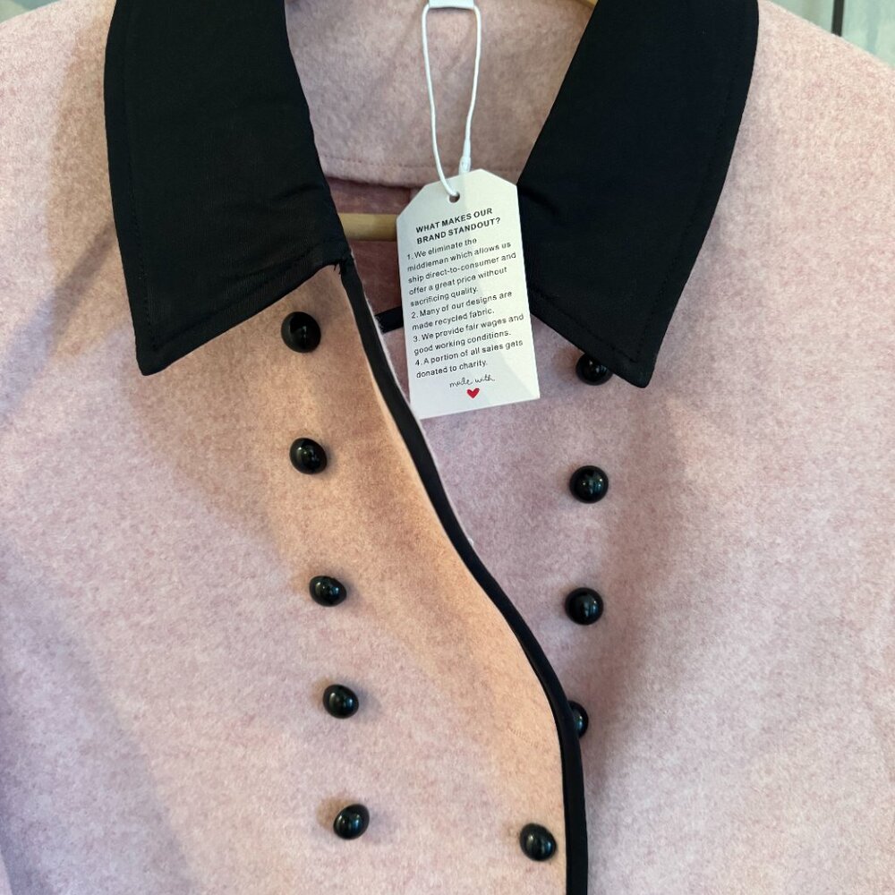 Sweet Pink Long Sleeve Cardigan